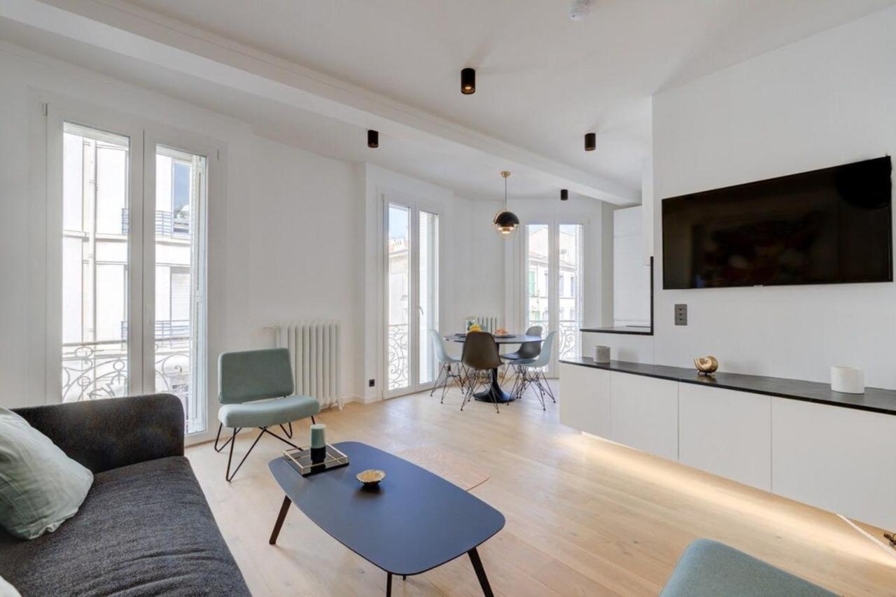 Magnificent Renovated 4-Room Apartment - Croisette Carre D'Or Cannes Ngoại thất bức ảnh